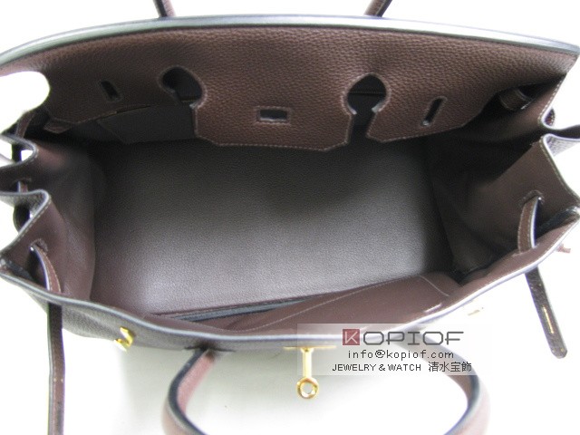 エルメス バーキン35 トゴ-ショコラ her433